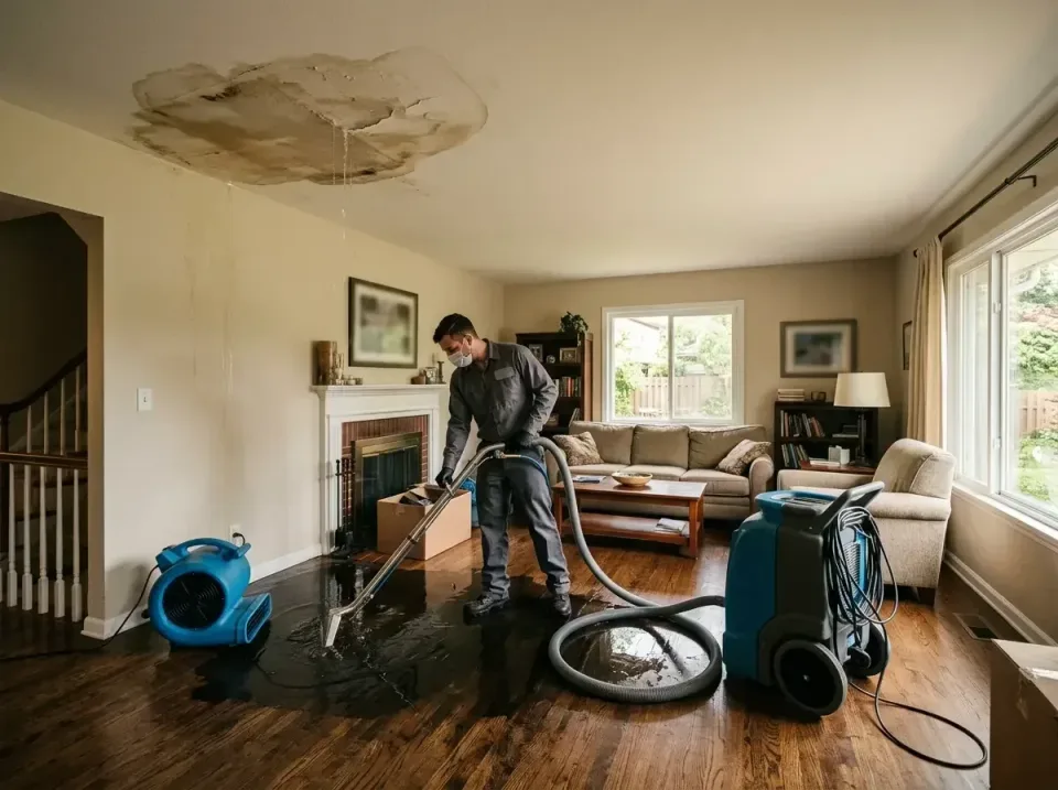 attic-pipe-burst-ceiling-drip-008 — frequently asked questions, Water Damage Restoration & Carpet Care in Metuchen, NJ
